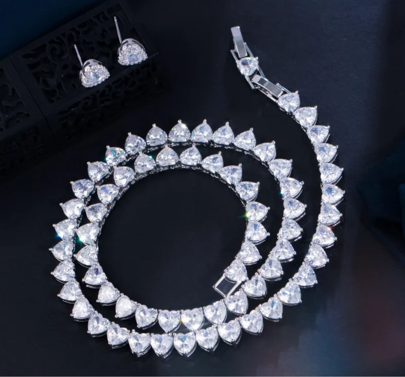 Heart-Shaped Crown  Set