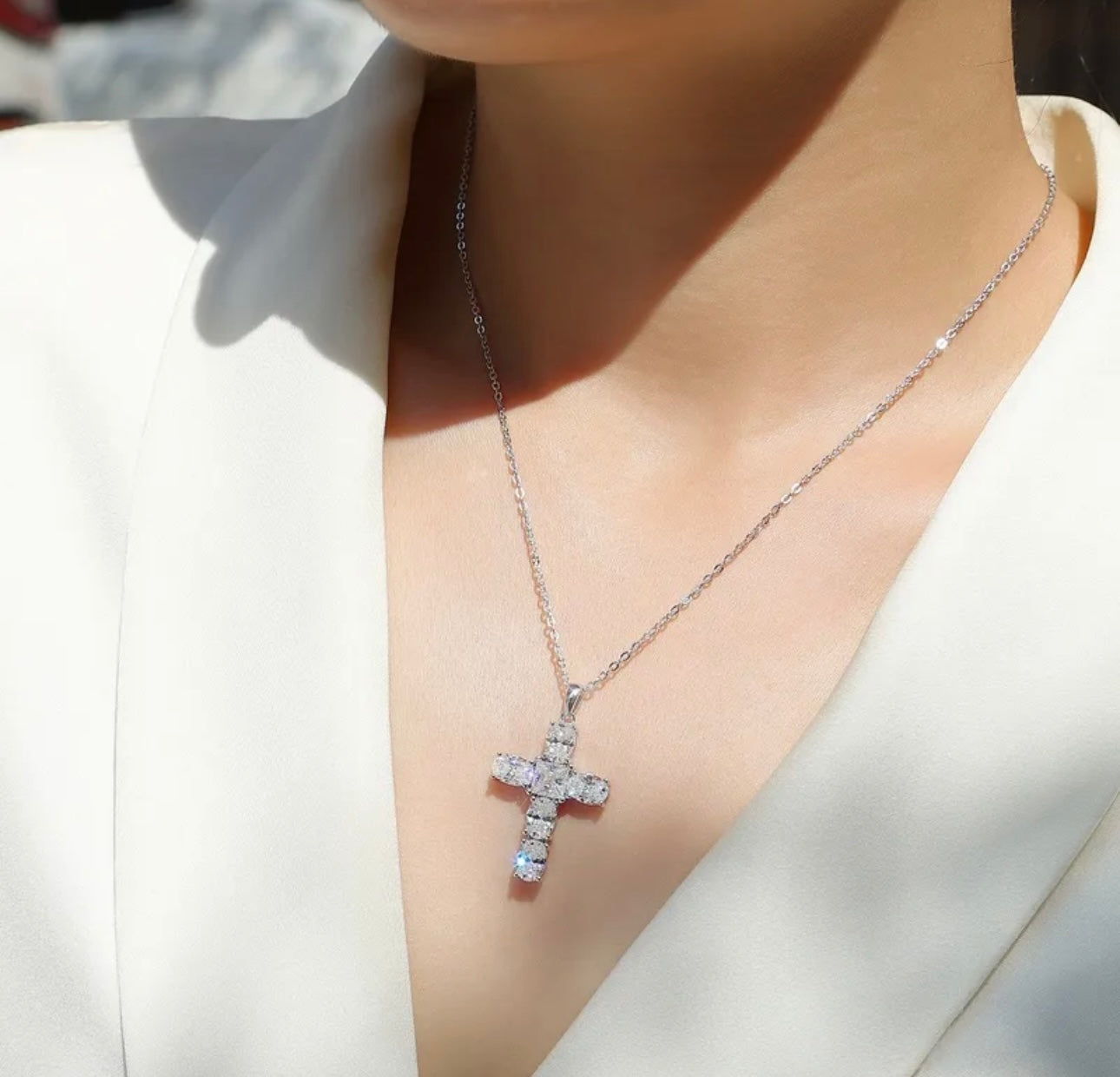 Divina Cross Necklace