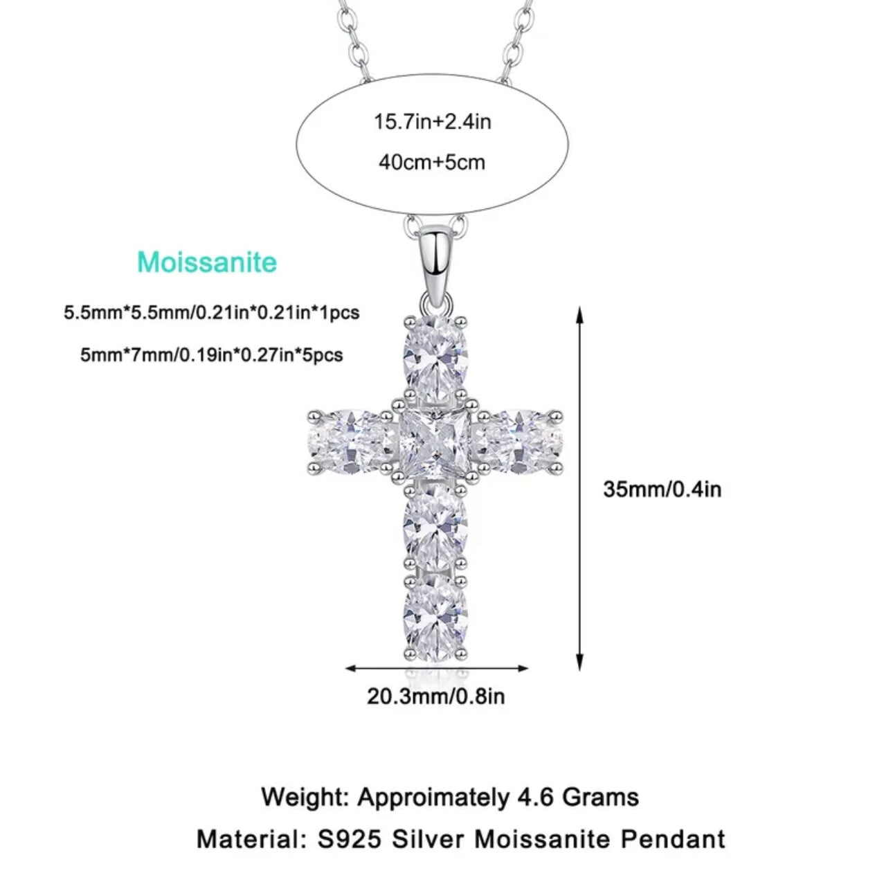 Divina Cross Necklace
